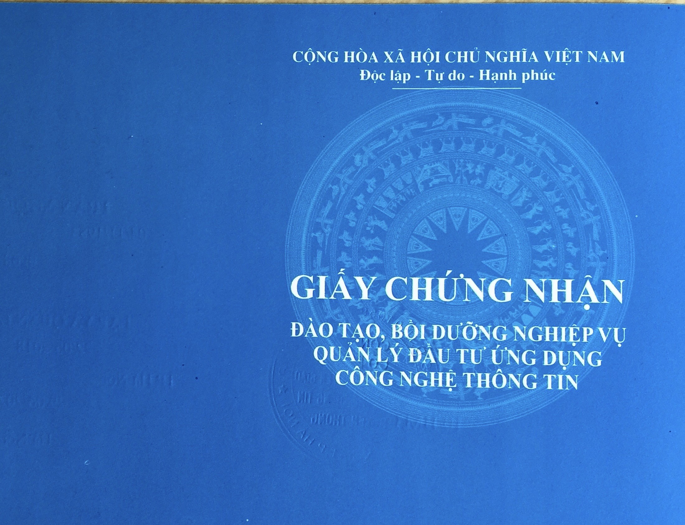 BỒI DƯỠNG NGHIỆP VỤ VỀ QUẢN LÝ  ĐẦU TƯ ỨNG DỤNG CÔNG NGHỆ THÔNG TIN (Căn cứ NĐ 73/2019/NĐ-CP)